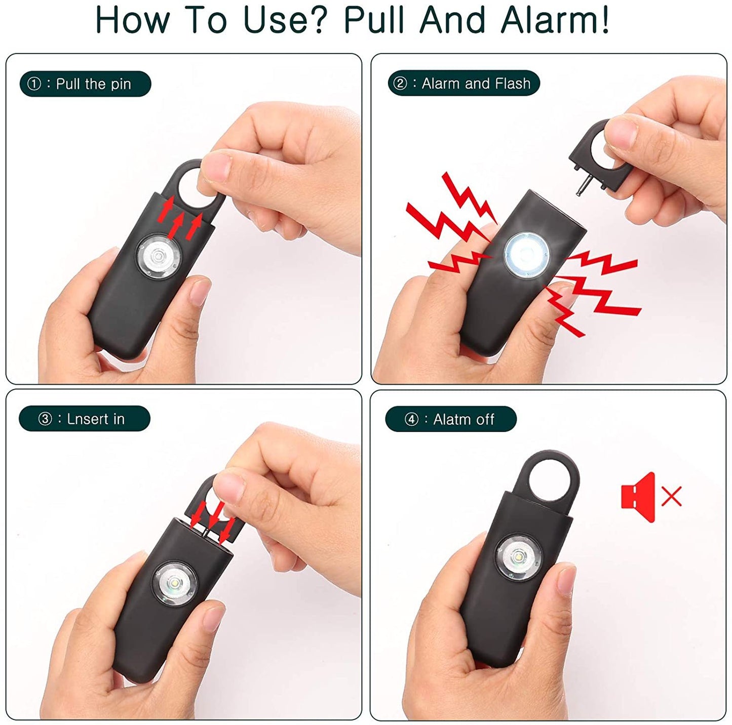 PERSONAL SELF DEFENSE ALARM